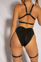 Creatures of XIX Cora High Waisted Bottoms - Black-Creatures of XIX-Pole Junkie