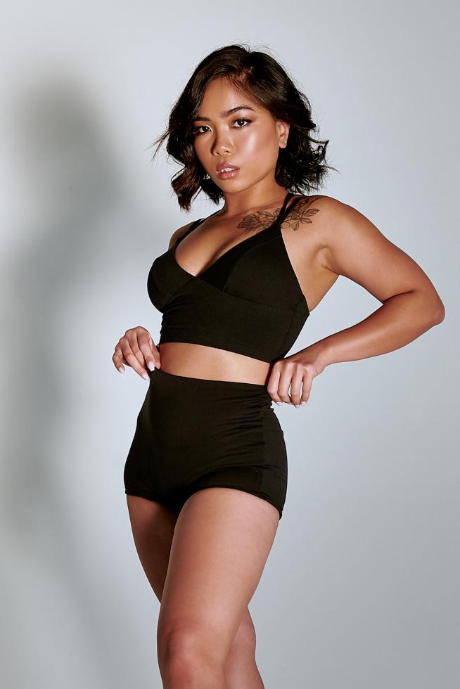 Creatures of XIX LuxLounge Booty Shorts - Black-Creatures of XIX-Pole Junkie