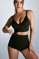 Creatures of XIX LuxLounge Booty Shorts - Black-Creatures of XIX-Pole Junkie