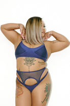 Creatures of XIX Classique Waspie Bottoms - Navy-Creatures of XIX-Pole Junkie