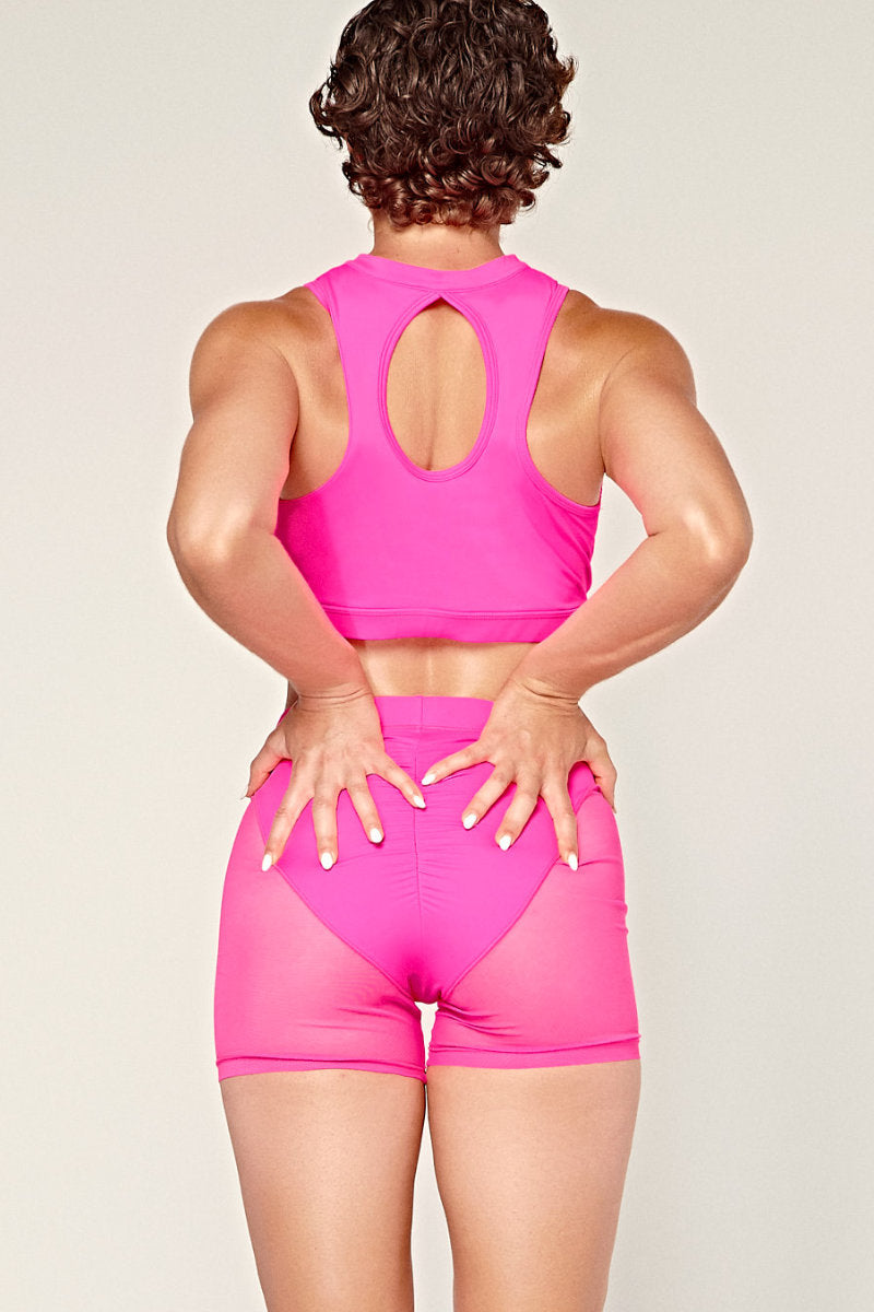 CXIX Dollhaus Sports Bra - Barbie Pink