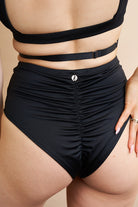 Lunalae Katherine Cross Over Top - Recycled Black-Lunalae-Pole Junkie