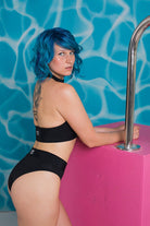 Shark Polewear Mesh Tahiti Shorts - Black-Shark Polewear-Pole Junkie