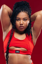 MÆD Offset Top - Red-MÆD-Pole Junkie