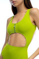 Shark Polewear Lolita Bodysuit - Lime-Shark Polewear-Pole Junkie