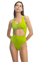 Shark Polewear Lolita Bodysuit - Lime-Shark Polewear-Pole Junkie