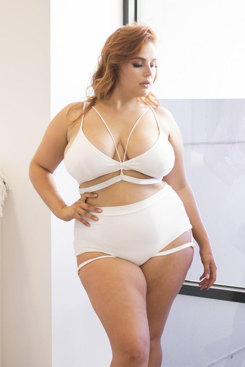 Lunalae Bella Top - White-Lunalae-Pole Junkie