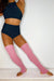 Thigh High Legwarmers - Dusty Pink-Pole Junkie-Pole Junkie