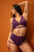 Tatiana Activewear Tokio Top - Matte Purple-Tatiana Activewear-Pole Junkie
