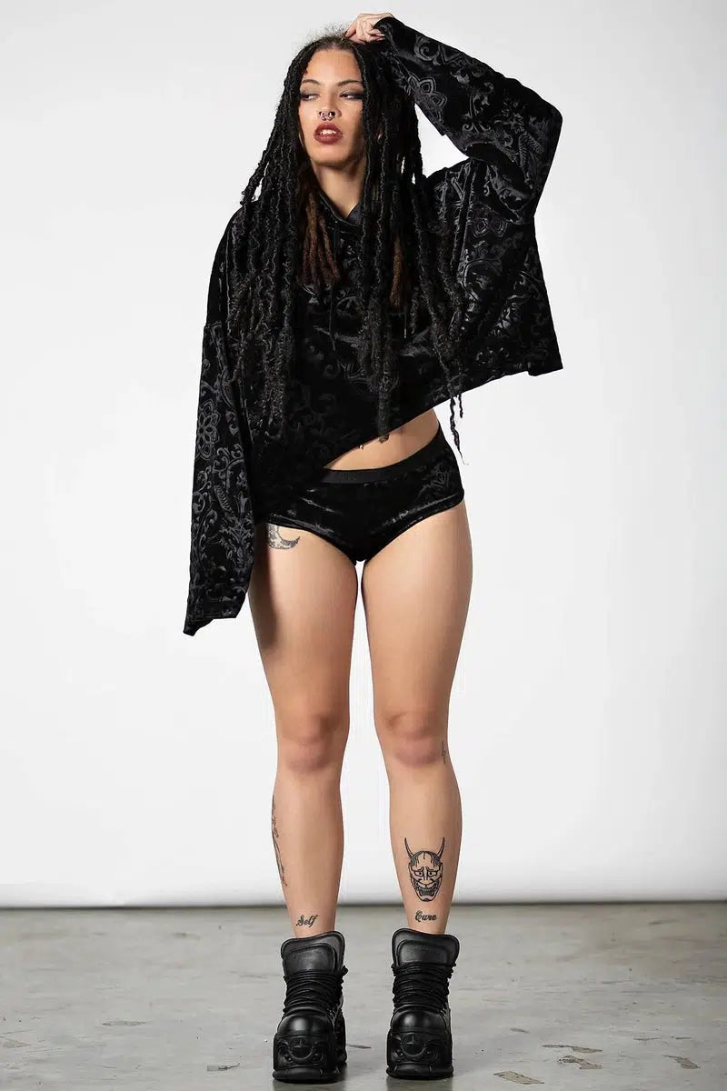 Killstar 2025 cropped hoodie