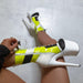 Hella Heels EmpireKicks Sneaker 8inch Boots - Atomic-Hella Heels-Pole Junkie