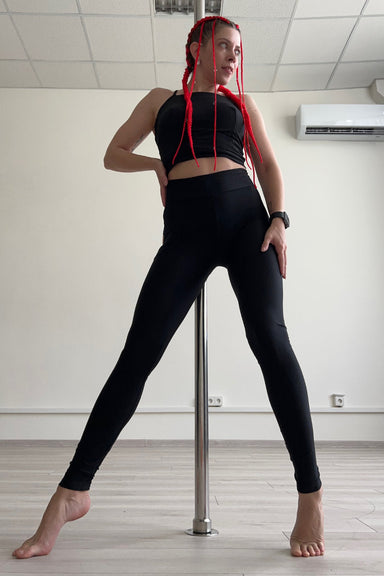 Yurchak Leggings - Black-Yurchak-Pole Junkie