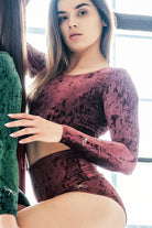 Dragonfly Pavi Crop Top - Velvet Amaranth-Dragonfly-Pole Junkie