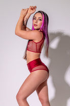 Sorte Feeling Myself Bottoms - Red-Sorte-Pole Junkie