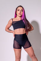 Sorte Mirage Bottoms - Black-Sorte-Pole Junkie