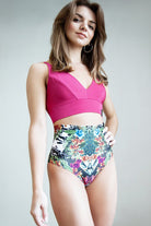 Pole Addict High Waisted Shorts - Jungle-Pole Addict-Pole Junkie