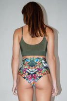 Pole Addict High Waisted Shorts - Jungle-Pole Addict-Pole Junkie