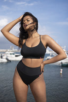 Pole Addict Femme Noir Shorts - Black-Pole Addict-Pole Junkie