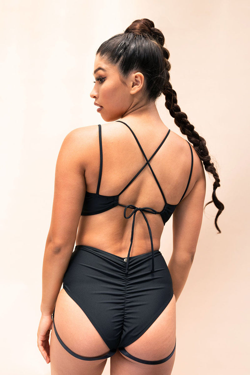 Lunalae Amelia Top - Recycled Black-Lunalae-Pole Junkie