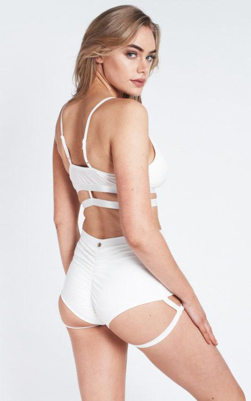 Lunalae Bella Top - White-Lunalae-Pole Junkie