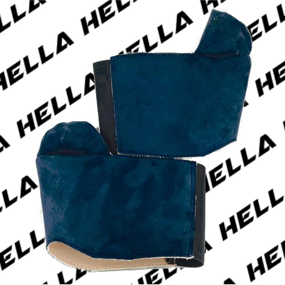 Hella Heels Classique Shoe Protector - Teal Faux Suede-Hella Heels-Pole Junkie