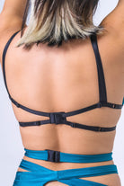 Sorte Wild Top - Teal-Sorte-Pole Junkie