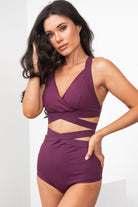 Lunalae Fallon Top - Recycled Mulberry-Lunalae-Pole Junkie