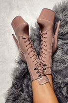 Hella Heels LipKit 7inch Boots - Boujee-Hella Heels-Pole Junkie