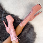 Hella Heels LipKit 8inch Boots - Candy Shop-Hella Heels-Pole Junkie