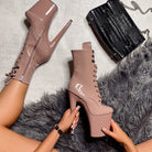 Hella Heels LipKit 8inch Boots - Boujee-Hella Heels-Pole Junkie