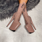 Hella Heels LipKit 8inch Boots - Boujee-Hella Heels-Pole Junkie