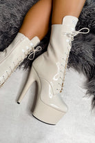 Hella Heels LipKit 7inch Boots - No Angel-Hella Heels-Pole Junkie