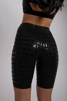 Creatures of XIX Gecko Grip Biker Shorts - Black-Creatures of XIX-Pole Junkie