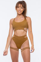 Nona Perkasa Gladiolus Bottoms - Brass-Nona Perkasa-Pole Junkie