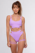 Nona Perkasa Gladiolus Top - Mauve-Nona Perkasa-Pole Junkie