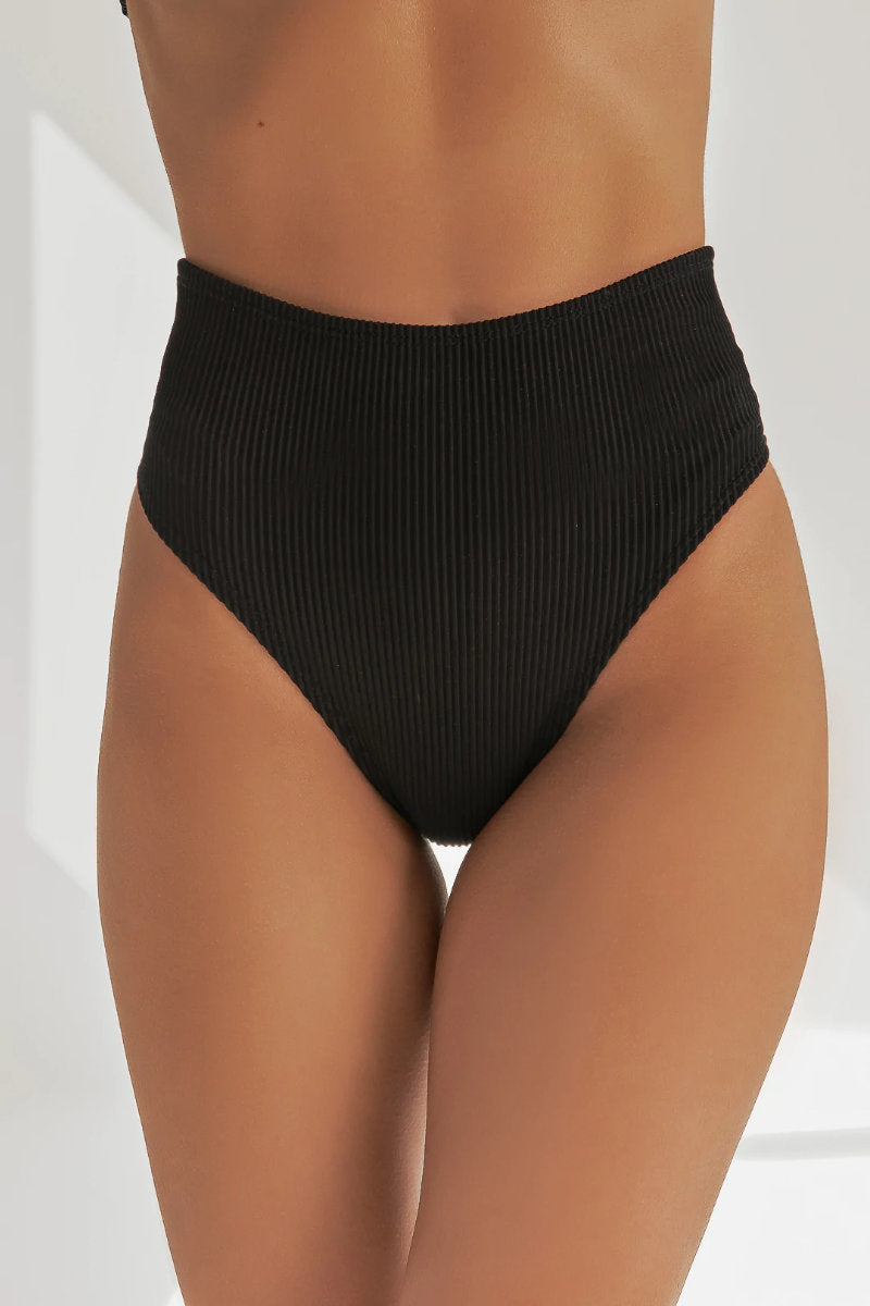 Hot Cakes Polewear High Waist Bottoms - Black Coffee-Hot Cakes-Pole Junkie