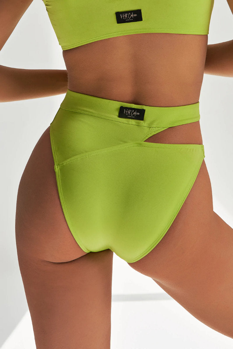 Hot Cakes Polewear Savanna Bottoms - Lime-Hot Cakes-Pole Junkie