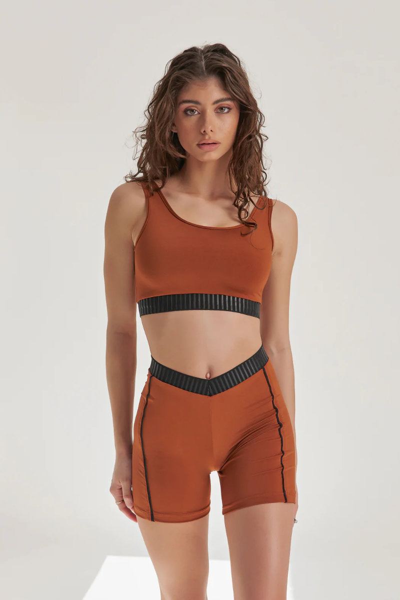 Hot Cakes Polewear Sport Biker Bottoms - Ginger-Hot Cakes-Pole Junkie