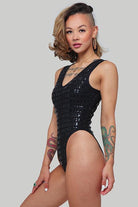 Creatures of XIX Gecko Grip Bodysuit - Black-Creatures of XIX-Pole Junkie