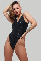 Creatures of XIX Gecko Grip Bodysuit - Black-Creatures of XIX-Pole Junkie