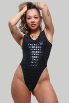 Creatures of XIX Gecko Grip Bodysuit - Black-Creatures of XIX-Pole Junkie