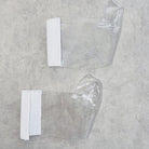 Hella Heels Classique Shoe Protector - Clear (White back)-Hella Heels-Pole Junkie