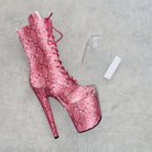 Hella Heels Classique Shoe Protector - Clear (White back)-Hella Heels-Pole Junkie