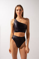 Shark Polewear Aura Top - Obsidian-Shark Polewear-Pole Junkie