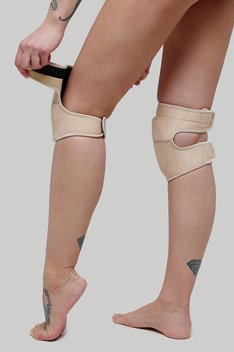 Creatures of XIX Velcro Kneepads - Sand-Creatures of XIX-Pole Junkie