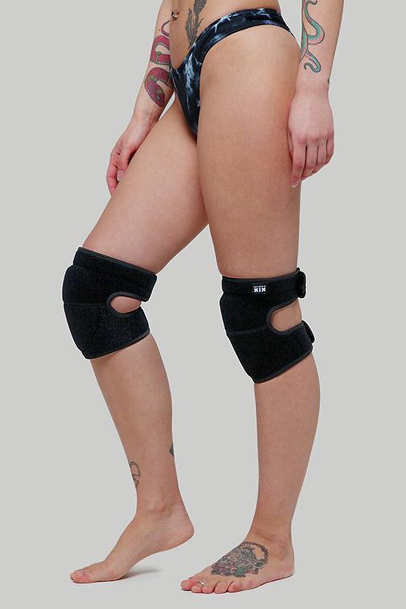 Creatures of XIX Velcro Kneepads - Black Panther-Creatures of XIX-Pole Junkie