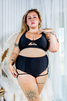 Chantay Polewear Wildbird Shorts - Noir-Chantay Polewear-Pole Junkie