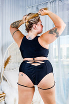 Chantay Polewear Wildbird Shorts - Noir-Chantay Polewear-Pole Junkie