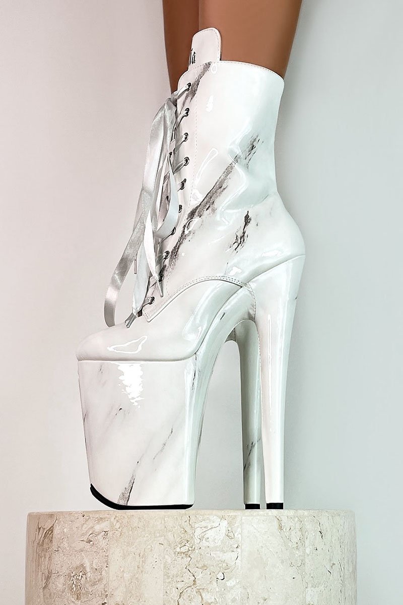 Faith 2025 white heels