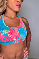 The Enviro Co. Crop Top - Tropical Vibes-Enviro Grip-Pole Junkie
